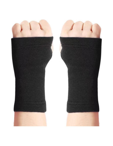 Mangas de Soporte para Muñeca JUSDIQIR - Compresión Negra