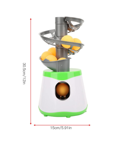 Lanzador Automático de Tenis de Mesa Dilwe con 10 Pelotas