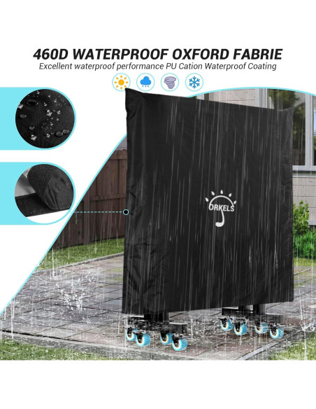 Funda Impermeable para Mesa de Ping Pong ORKELS 310x188cm