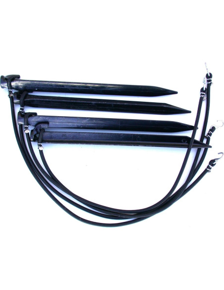 Línea de cancha de arena ajustable Home Court 9.14 m azul