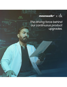 Protector de pecho cricket moonwalkr adulto azul 2