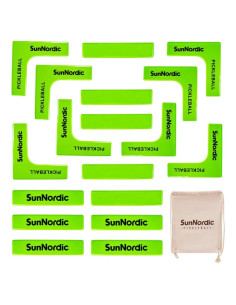 Kit de Marcadores de Cancha de Pickleball SunNordic - 18 Piezas