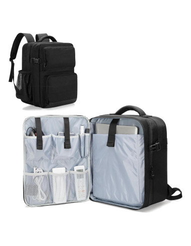 Mochila para Proyector LUXJA con Funda para Laptop 15.6"