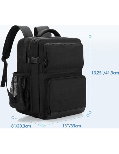 Mochila para Proyector LUXJA con Funda para Laptop 15.6"
