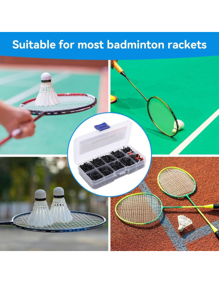 Grommets para Raquetas de Bádminton HERCHR - 1 Caja Universal