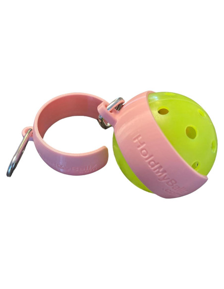 Soporte para Pickleball HoldMyBallz - Paquete de 2, Rosa