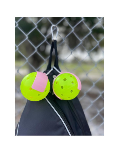 Soporte para Pickleball HoldMyBallz - Paquete de 2, Rosa