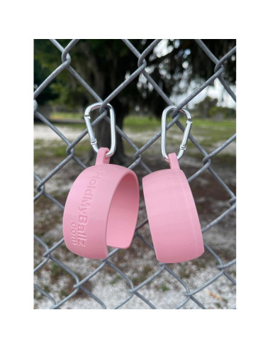 Soporte para Pickleball HoldMyBallz - Paquete de 2, Rosa
