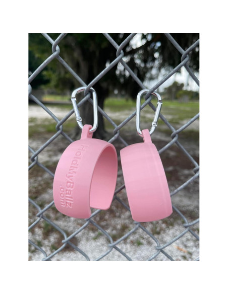 Soporte para Pickleball HoldMyBallz - Paquete de 2, Rosa