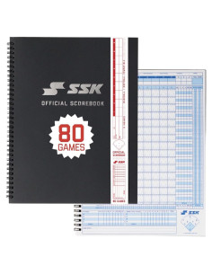 Libro Oficial de Puntuaciones SSK 80 Juegos Béisbol y Softbol