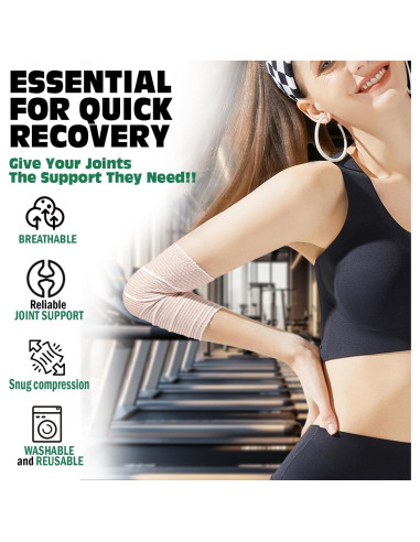 Venda Elástica 5 cm LoengMax - 2 Paquetes Reutilizables