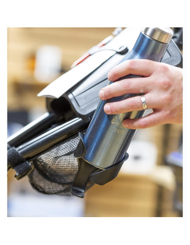 Soporte para Bebidas Clicgear Trolley Plus Negro