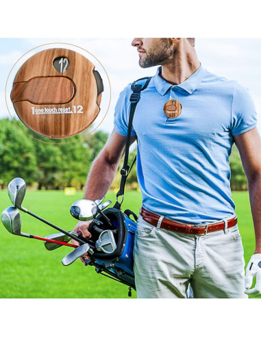 Contador de Puntuaciones para Sombrero de Golf gotosee - 2 Unidades