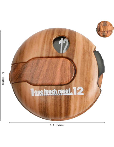 Contador de Puntuaciones para Sombrero de Golf gotosee - 2 Unidades