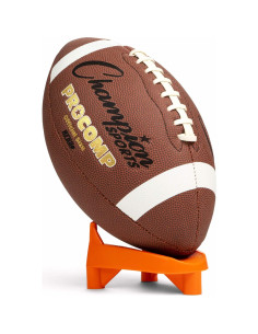 Tee de Pateo de Fútbol Champion Sports 1" Naranja Alta Visibilidad 2