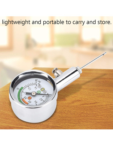 Bomba de Presión para Pelotas Vbestlife - Escala Dual PSI y Bar