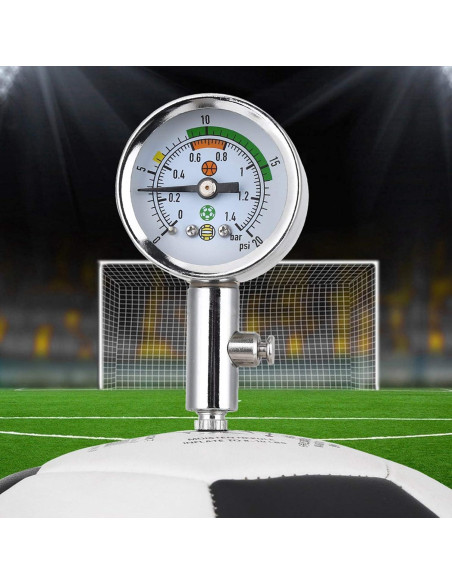 Bomba de Presión para Pelotas Vbestlife - Escala Dual PSI y Bar