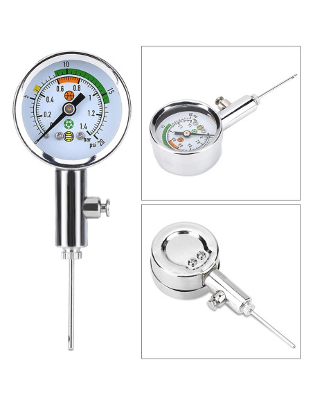 Bomba de Presión para Pelotas Vbestlife - Escala Dual PSI y Bar