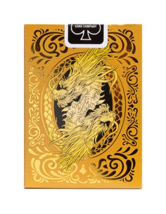 Baraja de Cartas Dragón Dorado Bicycle - Suministros Mágicos 2