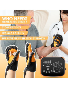 Guantes Robot de Rehabilitación Gellumnious Mano Derecha XL 2