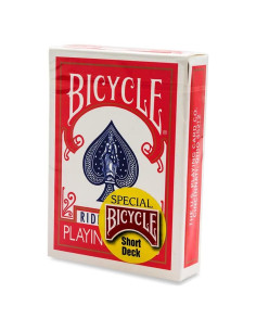 Baraja Corta Magic Makers con Respaldos Rojos - Tamaño Póker