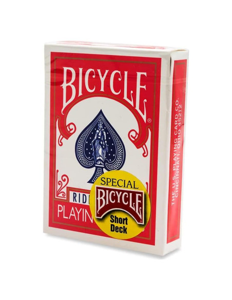 Baraja Corta Magic Makers con Respaldos Rojos - Tamaño Póker