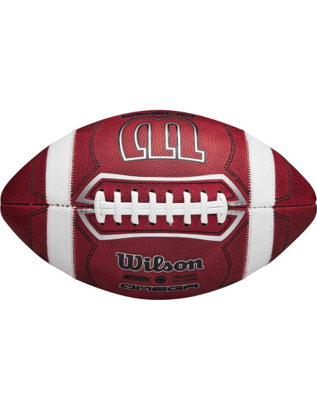Balón Oficial de Fútbol Americano Wilson Omega - Tamaño Oficial, Marrón