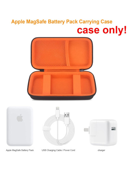 Funda de Transporte Elonbo para Cargador Apple MagSafe 17x9.8cm