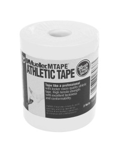 Cinta Atlética Mueller MTape 2 Rollos 3.81 cm x 13.72 m