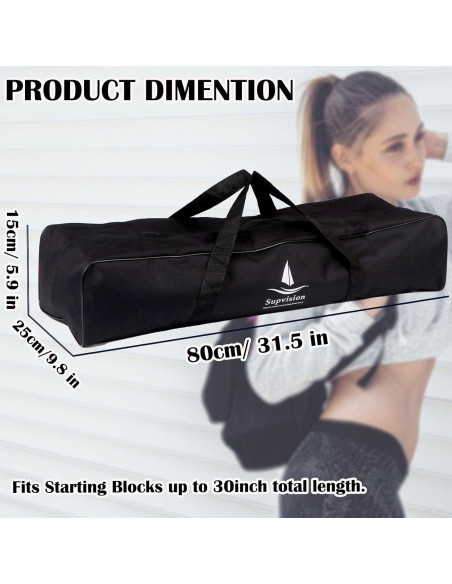 Bloques de Salida para Atletismo Supvision 63.5cm Ajustables