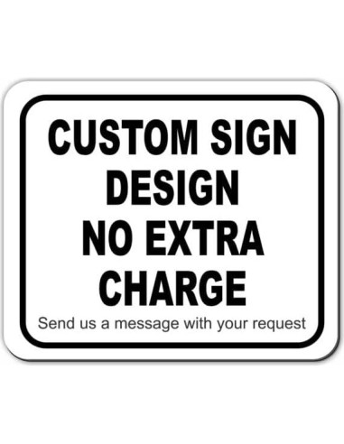 Marcador de Distancia 100 Yardas Work House Signs Aluminio