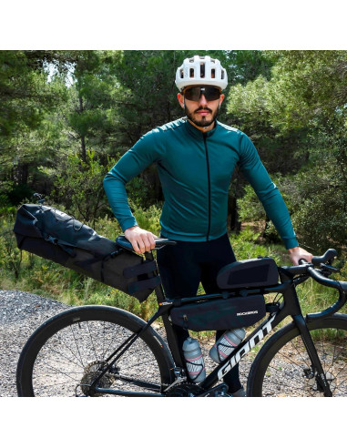 Bolsa de Sillín ROCKBROS Impermeable 14L Ajustable