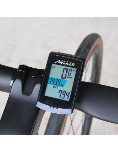Computadora de Bicicleta CATEYE AirGPS II GPS Bluetooth 10h