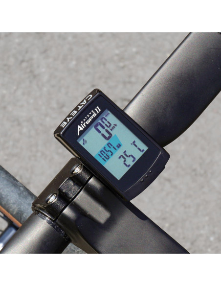 Computadora de Bicicleta CATEYE AirGPS II GPS Bluetooth 10h