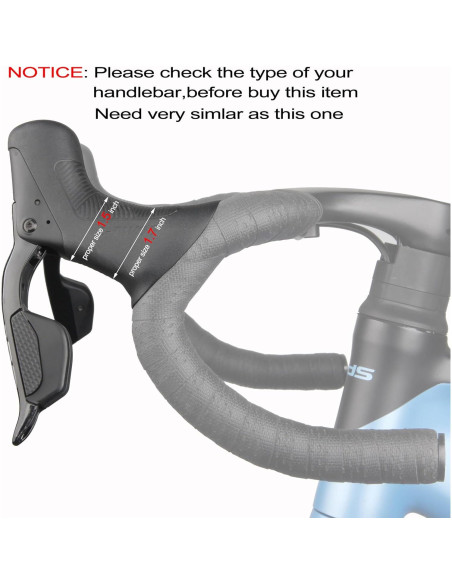 Espejo Convexo para Bicicleta de Carretera PUYUEYAO R3 Izquierda