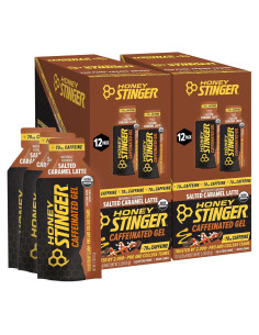 Gel Energético Orgánico Honey Stinger 31g Caramelo Salado x12