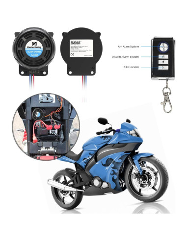 Sistema de Alarma para Motocicleta Rupse LARA08-A 125dB