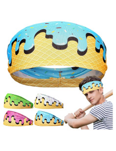 Cinta para la cabeza Suncalla LIC1047 azul, banda de sudor 8.89 cm