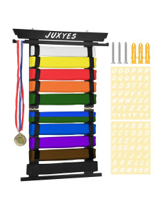 Organizador de Cinturones de Artes Marciales JUXYES para 10 Cinturones