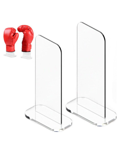 Soporte Vertical para Guantes de Boxeo LITAITAI Acrílico Transparente