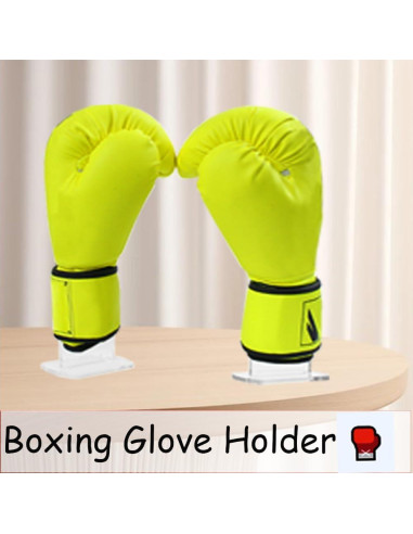 Soporte Vertical para Guantes de Boxeo LITAITAI Acrílico Transparente
