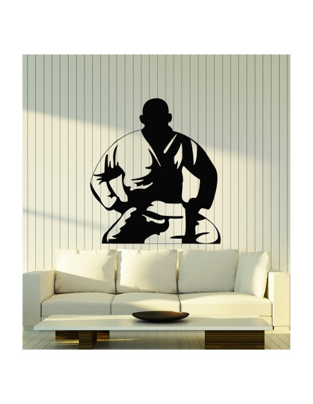 Calcomanía de Pared Vinilo WallStickers4ever Artes Marciales 72.4x83.8cm