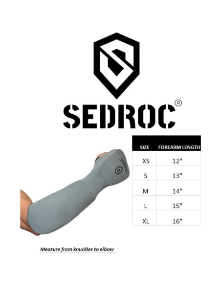 Guardias de Antebrazo y Mano Sedroc Elite - Talla Grande