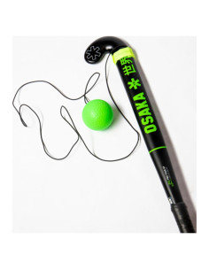 Pelota de Entrenamiento de Hockey Osaka - 7.3 cm, Verde, Suave