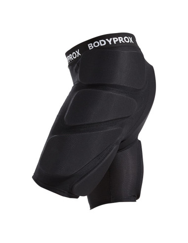 Pantalones Cortos Protectores Bodyprox Mediano Negro para Snowboard