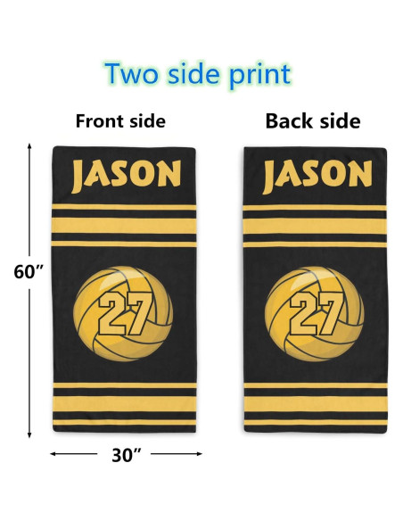 Toalla de Playa Personalizada XOZOTY 76x152 cm Microfibra