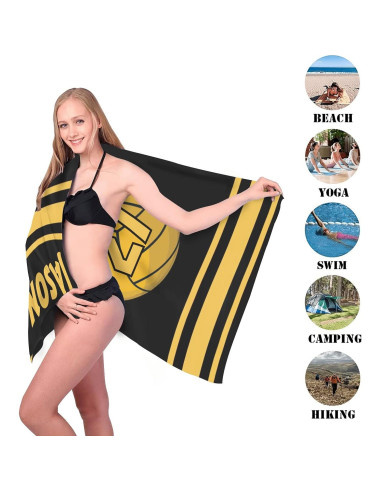 Toalla de Playa Personalizada XOZOTY 76x152 cm Microfibra