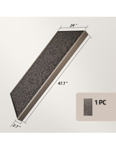Panel Acústico UMIACOUSTICS Helmholtz 121x61 cm Oro-Marino 2