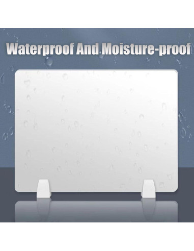 Divisor Acústico de Escritorio SXNFSX 40x30 cm Rojo