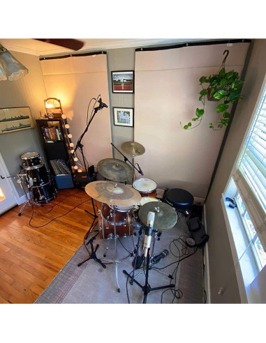 Hoja de Aislamiento Acústico Audimute 243.84x121.92 cm Acero